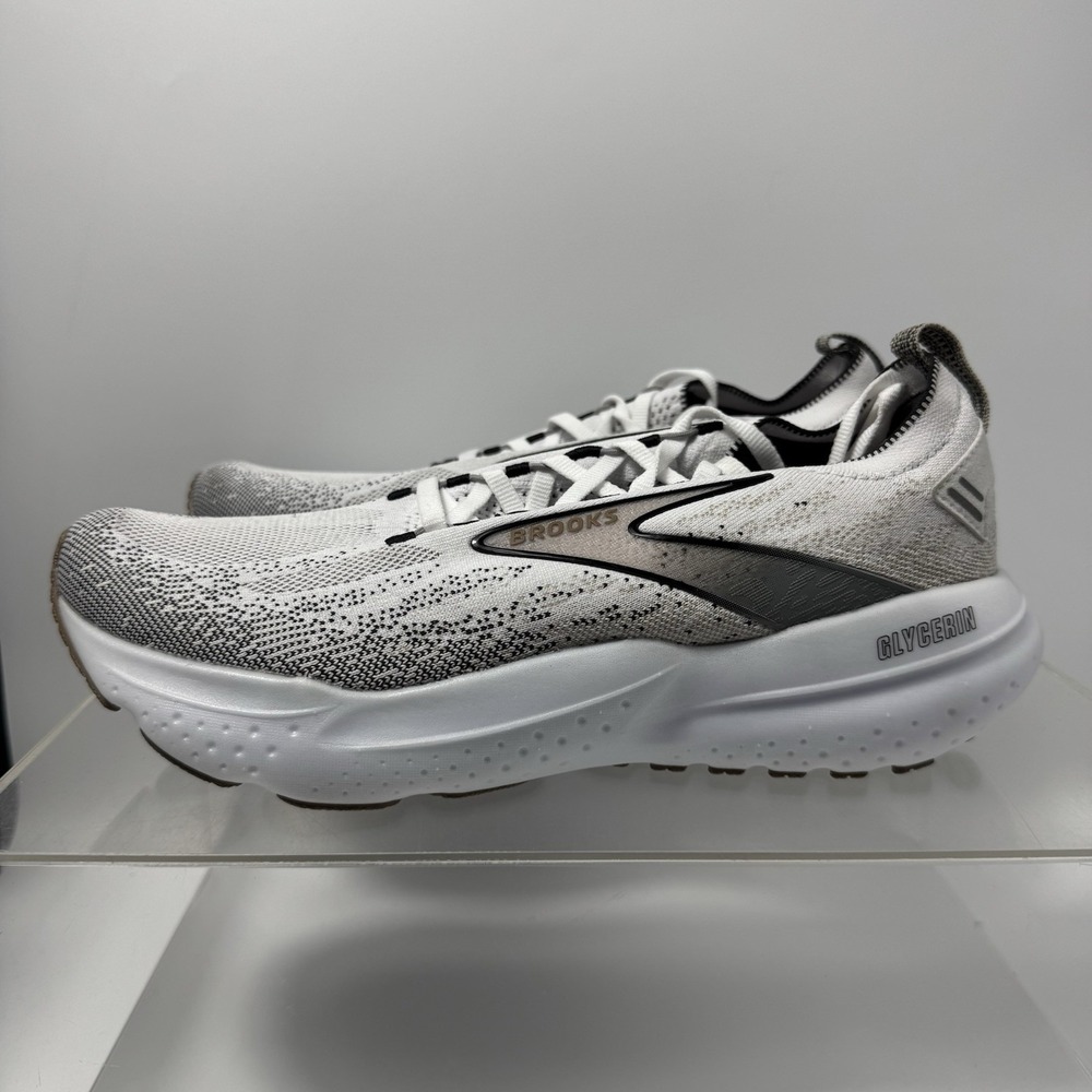 Brand New Brooks Glycerin 21 StealthFit White Grey 1204101B135 Women's Size 10